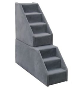 Dog Stairs&Steps For 30 Inches Tall High Bed Up To 30-36 Inch, Pet Dog