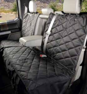 4Knines Crew Cab Rear Bench Seat Cover with Hammock Center Seam