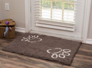 BirdRock Home Dog Doormat Grey