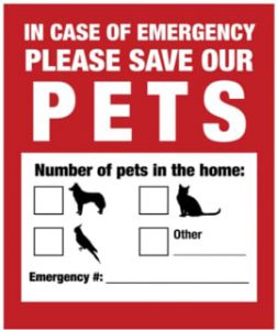 Pet Rescue Sticker